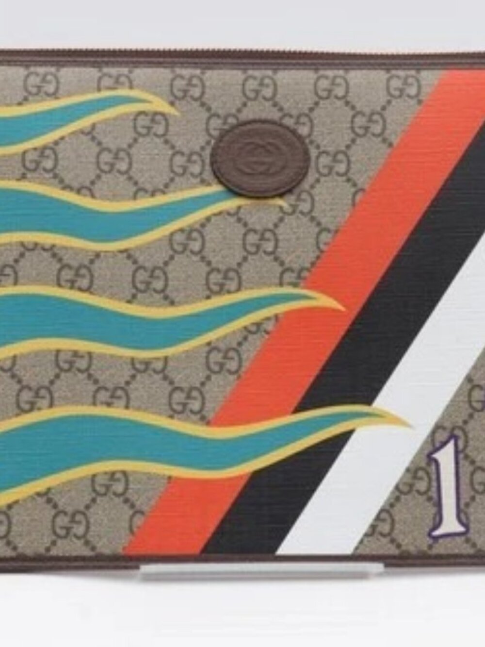 GUCCI GG Supreme "100th Gucci Anniversary" Clutch/Pouch